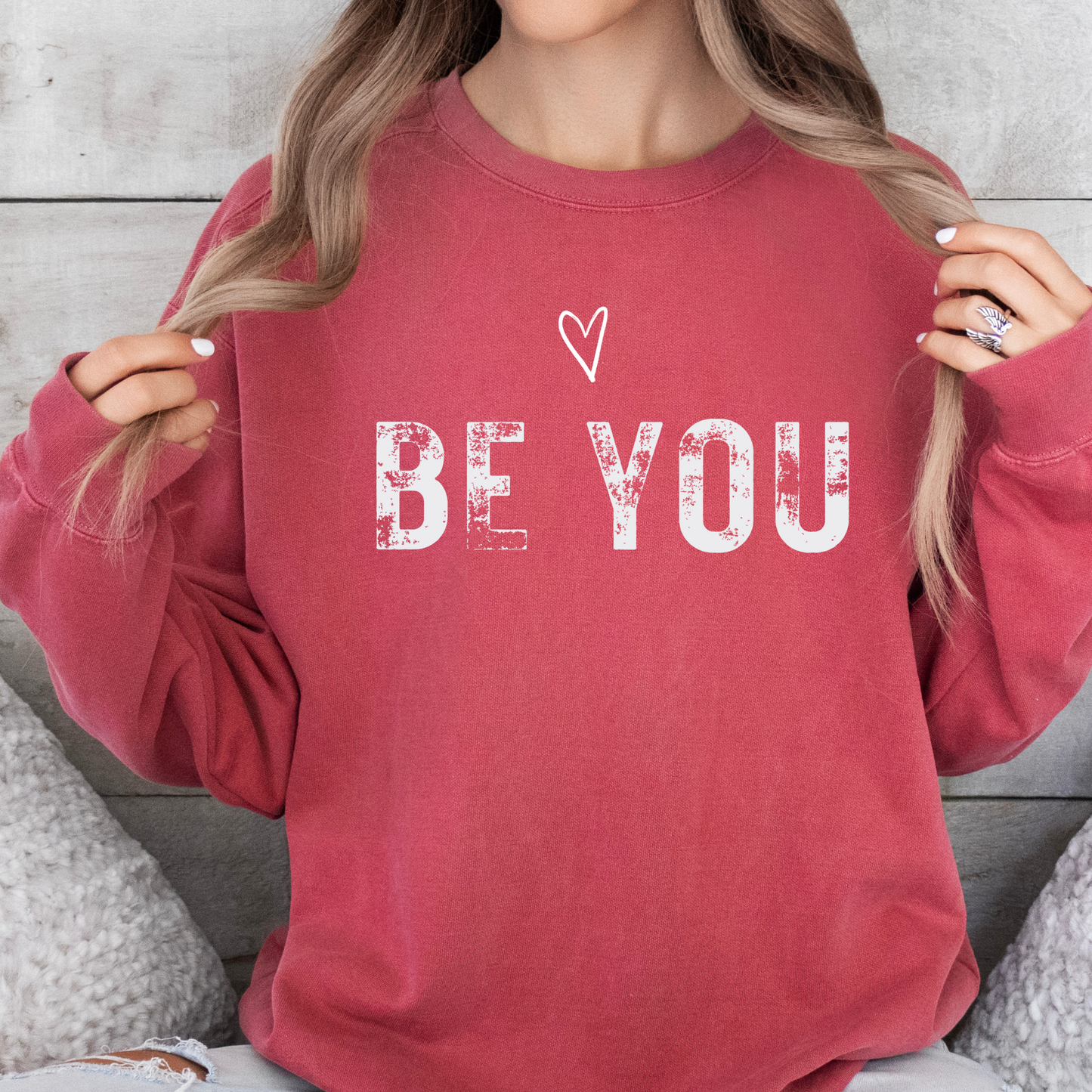 Be You Comfort Colors Sweatshirt - Express Yourself in Style