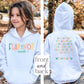 Team Melanie Youth Hoodie Isaiah 41:10 So Do Not Fear, For I Am With You