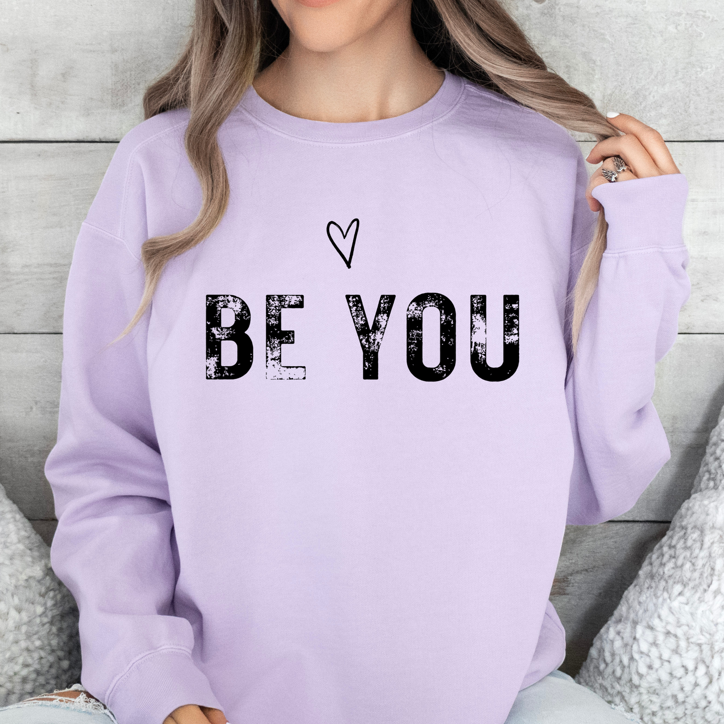 Be You Comfort Colors Sweatshirt - Express Yourself in Style