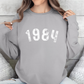 Custom Colors Sweatshirt with Birth Year - Personalized for You